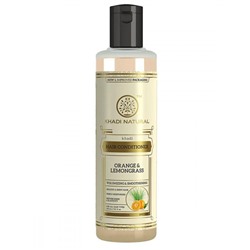 Khadi Natural Кондиционер для волос "Апельсин + Лемонграсс" 210 мл