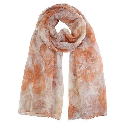 Палантин Т4-65 цветы