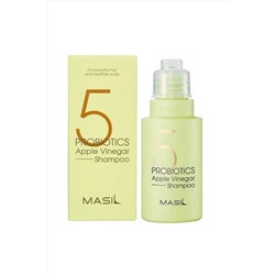 Masil Шампунь для волос от перхоти с яблочным уксусом / 5 Probiotics Apple Vinegar Shampoo, 50 мл KRISTALLER, 1110245