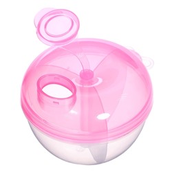Контейнер для смеси с дозатором, розовый