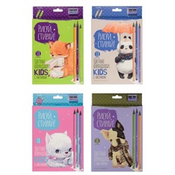 Карандаши пластиковые 18цв "РИСУЙ и СТИРАЙ" стираемые с ластиком С ТОЧИЛКОЙ 30-0121 Bruno Visconti