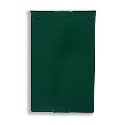 Ящик почтовый без замка (с петлёй), вертикальный, зелёный