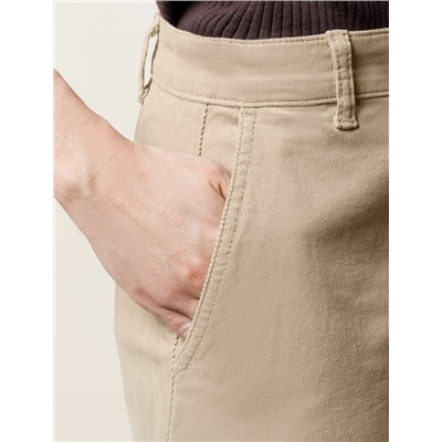 Юбка  из эластичного микро-вельвета