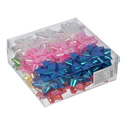 Бант "Звезда" 7,6см BOWS-7.6P/30 ассорти (отгрузка кратно 30 шт) Stilerra