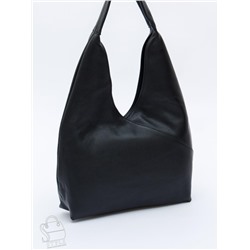 Сумка женская кожаная 5971Q black Polina&Eiterou
