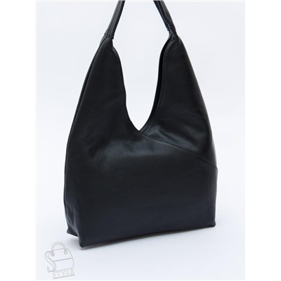 Сумка женская кожаная 5971Q black Polina&Eiterou