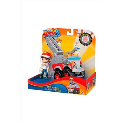 Игрушка Rev&Roll фигрука+машинка (пластик) - Бо и Сприцер Игрушки разных брендов, 267806