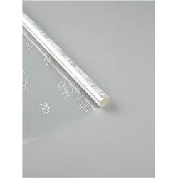 Плёнка глянцевая прозрачная «С Новым годом», 1×5.2 м