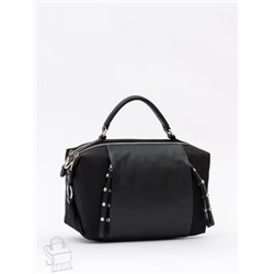 Сумка женская кожаная 189689PE black Polina&Eiterou