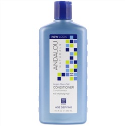 Andalou Naturals, кондиционер, антивозрастной, против выпадения волос, со стволовыми клетками арганы, 340 мл (11,5 жидк. унции)