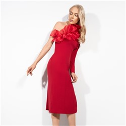Платье с объемным декором, Королева соблазна (red)