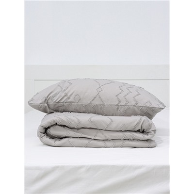 Постельное бельё 2-спальное LoveLife Tufting Орнамент, микрофибра