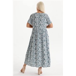 Платье штапель  5994/35/Молочный