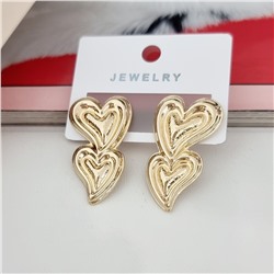 Серьги женские бижутерия на уши, коллекция LALIQ, арт. 003.266
