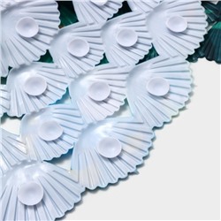 Коврик противоскользящий в ванну Доляна «Морские жители», на присосках, 36×67 см