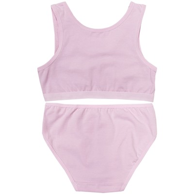 4571/4171PB16 Комплект (топ+трусы) для девочки (Donella)