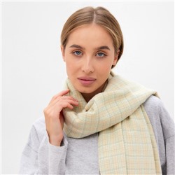 Шарф зимний с кистями MINAKU 65*180 + 8 см цвет молочный