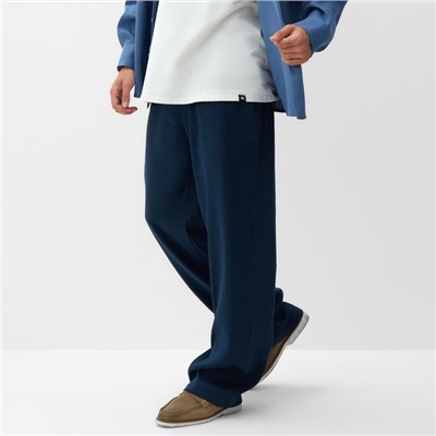 Брюки мужские MIST, размер 56, тёмно-синие