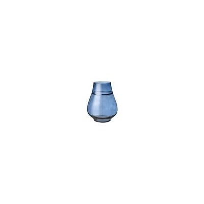 Ваза NOVA BLUE 16Х20см стекло BRONCO