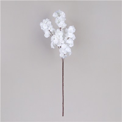 Цветок искусственный Сакура 100 см / NF-03W /уп 500/белый