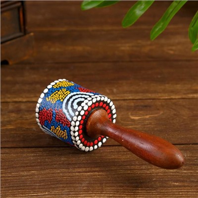 Сувенирный музыкальный инструмент Маракас «Энергия», 7.5×7.5×18 см