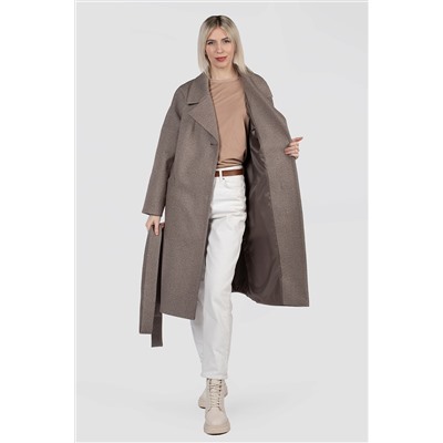 01-11813 Пальто женское демисезонное (пояс)