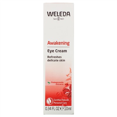 Weleda, Awakening Eye Cream, Pomegranate Extracts, 0.34 fl oz (10 ml)