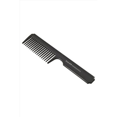 Salon Гребень с широкой ручкой 350-316, черный, 21,5 см KRISTALLER, 1109407
