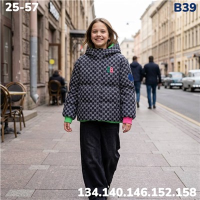 Куртка B39 чёрный