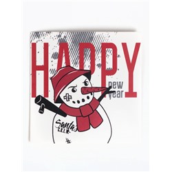 Новогодний подарок. Подарочный набор термос и носки 3 пары KAFTAN Bad Santa, размер 41-44 (27-29 см)