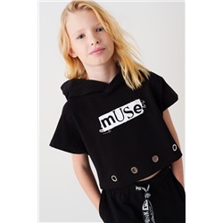 Джемпер трикотажный для девочек (футболка) PLAYTODAY, 1240173