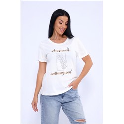 Футболка 80036 (Молочный)