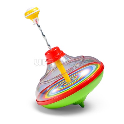 Юла прозрачная с музыкой