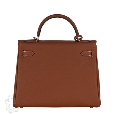 Сумка женская кожаная 28KLVG b.brown Vitelli Grassi