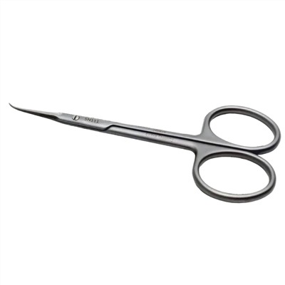 YOKO Ножницы маникюрные для кутикулы изогнутые / Exclusive SN 111, матовые, ручная заточка, 10,5 см 22587