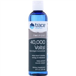 Trace Minerals Research, TM Sport, 40 000 Вольт!, Электролитический концентрат, 237 мл (8 жидк. унций)