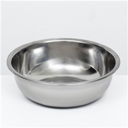 Миска, эконом, 2.4 л, 23×8 см, металл