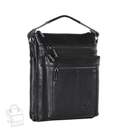 Сумка мужская кожаная 7615Z black Zinimxs