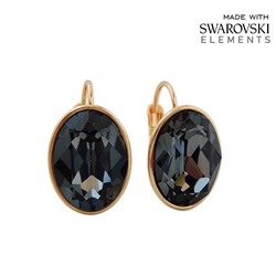 Серьги с кристаллами Swarovski