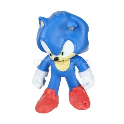 Антистресс тянучка "Дисплей Sonic" с мукой, Супер Жим