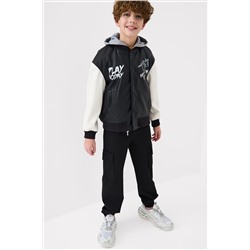 Куртка текстильная с полиуретановым покрытием для мальчиков (бомбер) PLAYTODAY, 1240194