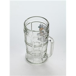 Кружка пивная стеклянная «Сила, честь», 500 мл, 18+