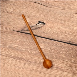 Ложка, 22 см, тиковое дерево