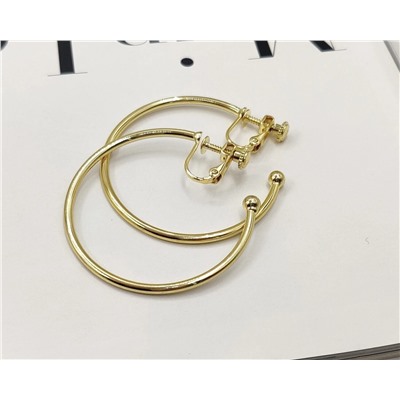 Серьги-клипсы Кольца