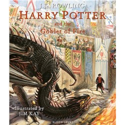 Эксмо Joanne Rowling "Harry Potter and the Goblet of Fire Illustrated Edition  (J.K. Rowling) Гарри Поттер и Кубок Огня Илл.издание/ Книги на английском языке"