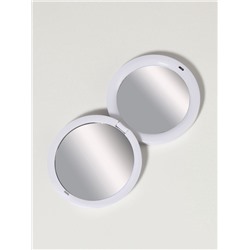 Зеркало складное «Витраж», d=7.3 см, с увеличением х2, красное