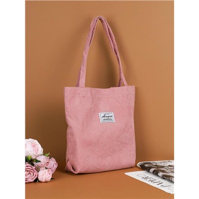 Сумка дамская шоппер 35х10х30 розовый / MIR - 11 /уп 10/