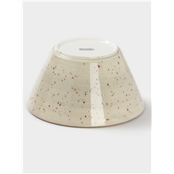 Салатник Magistro Mediterana, 850 мл, d=16 см, фарфор, бежевый