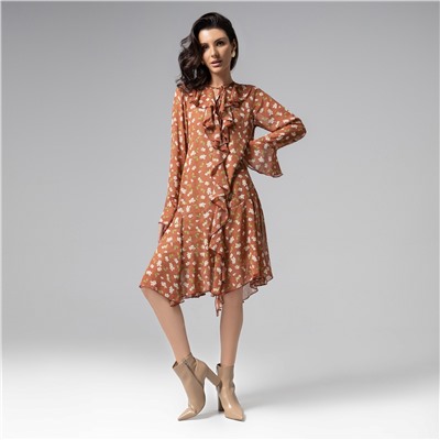 Платье в стиле бохо, Для восхищенных взглядов (brown)