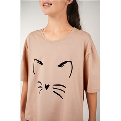 Хлопковая пижама для девочки Happyfox